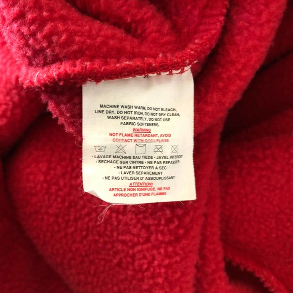 Patagonia Synchilla Snap-T Fleece Pullover Red Men's Size Large - Picture 5 of 7